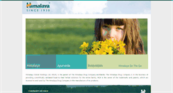 Desktop Screenshot of himalayaglobalholdings.com
